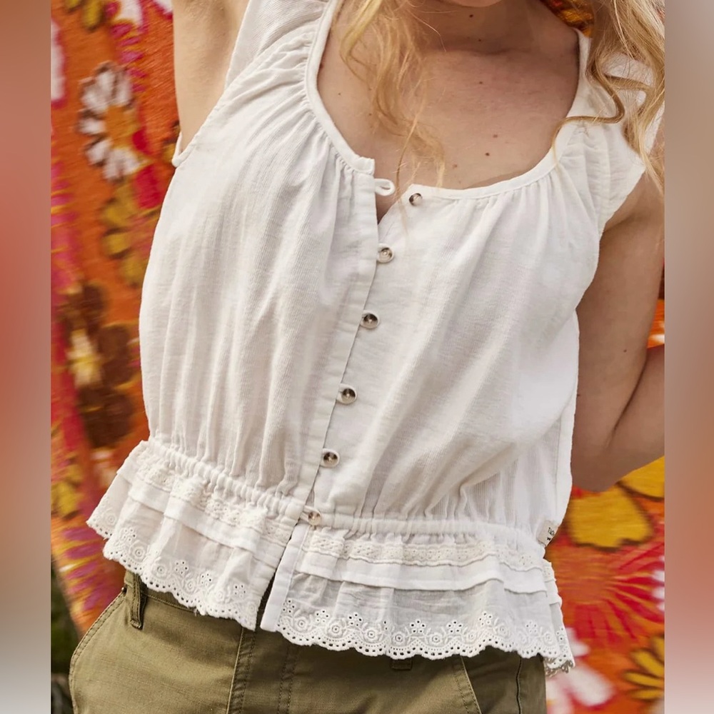 Toad&Co: Manzana Ruffle Tank